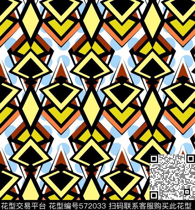 几何中东传统欧美传统印花华亿平台下载（图片编号: 572033） - 瓦栏（Walan）