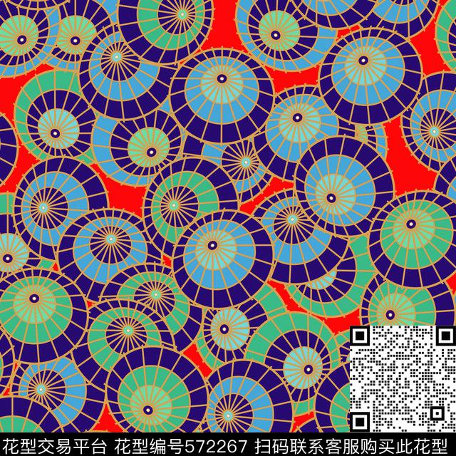 时尚大牌几何图案服装家纺箱包传统印花华亿平台下载（图片编号: 572267） - 瓦栏（Walan）