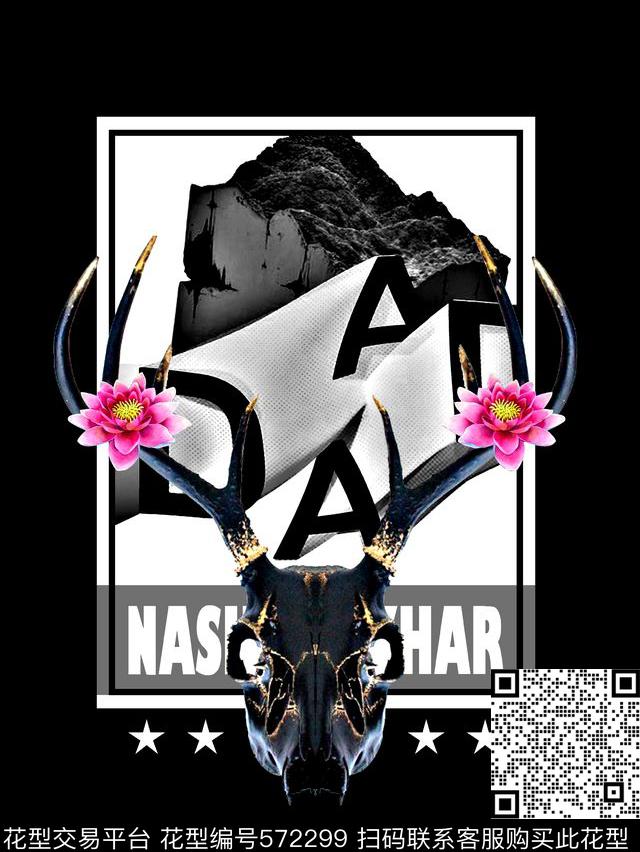 时尚潮流大牌欧式简洁数码印花华亿平台下载（图片编号: 572299） - 瓦栏（Walan）