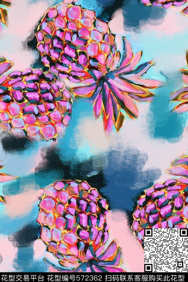 时尚潮流大牌波普艺术数码印花华亿平台下载（图片编号: 572362） - 瓦栏（Walan）