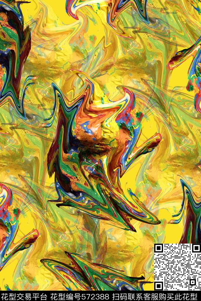 女装旗袍裙子数码印花华亿平台下载（图片编号: 572388） - 瓦栏（Walan）