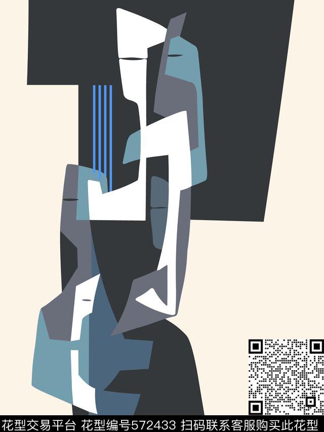 男装女装几何传统印花华亿平台下载（图片编号: 572433） - 瓦栏（Walan）