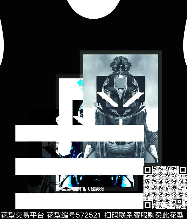 潮流个性原创数码印花华亿平台下载（图片编号: 572521） - 瓦栏（Walan）