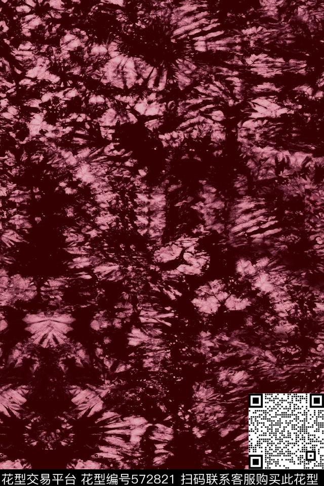 复古男装晕色扎染传统印花华亿平台下载（图片编号: 572821） - 瓦栏（Walan）