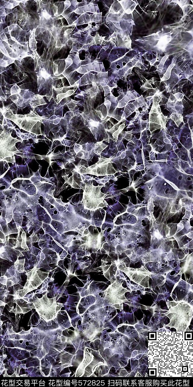 抽象水波肌理数码印花华亿平台下载（图片编号: 572825） - 瓦栏（Walan）