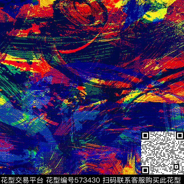 时尚大牌欧美风格肌理纹小格子数码印花华亿平台下载（图片编号: 573430） - 瓦栏（Walan）