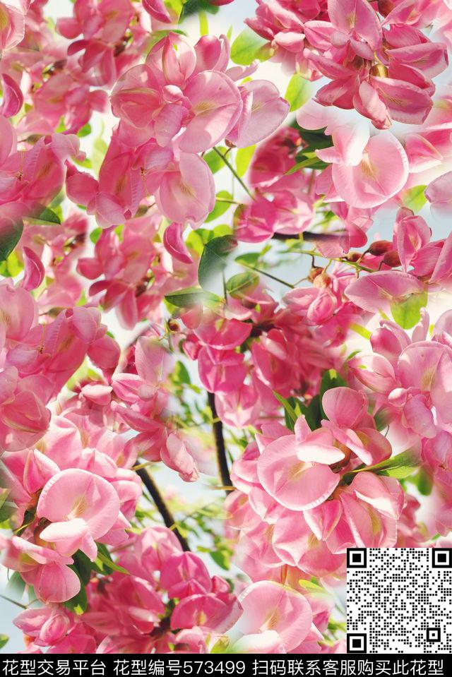 春夏华亿平台花卉女装印花数码印花华亿平台下载（图片编号: 573499） - 瓦栏（Walan）