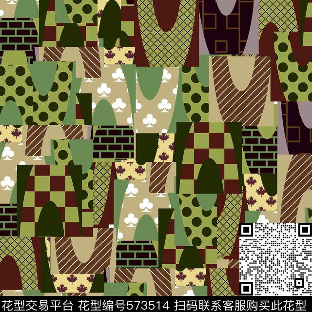 抽象传统华亿平台几何传统印花华亿平台下载（图片编号: 573514） - 瓦栏（Walan）