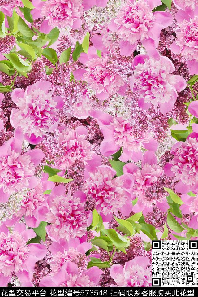 春夏华亿平台花卉女装华亿平台数码印花华亿平台下载（图片编号: 573548） - 瓦栏（Walan）