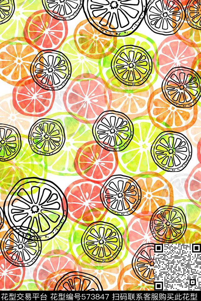 卡通彩色切片传统印花华亿平台下载（图片编号: 573847） - 瓦栏（Walan）