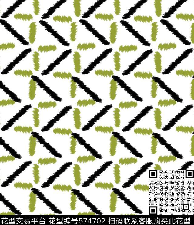 几何简单时尚传统印花华亿平台下载（图片编号: 574702） - 瓦栏（Walan）