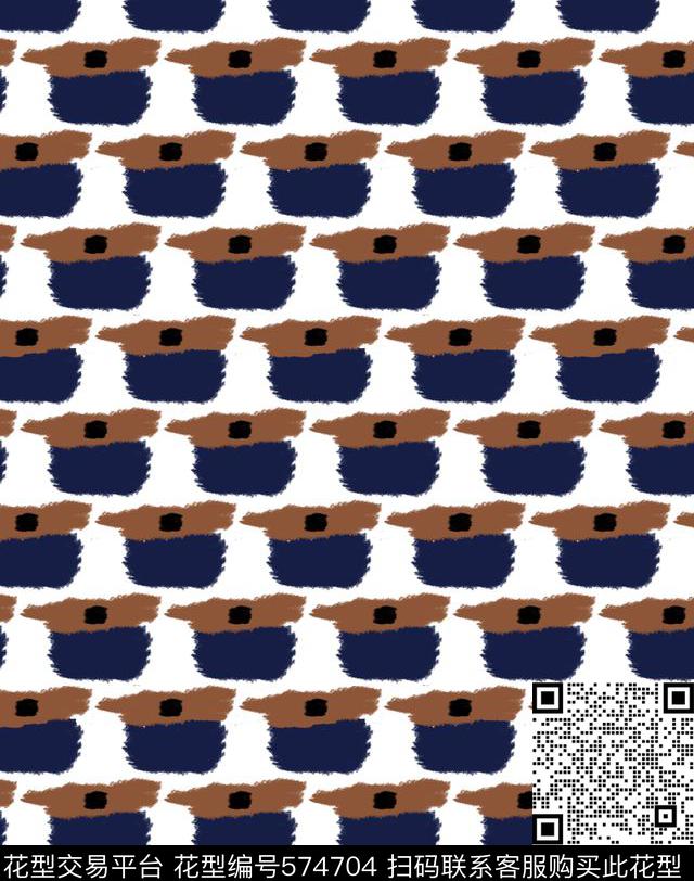 几何简单时尚传统印花华亿平台下载（图片编号: 574704） - 瓦栏（Walan）