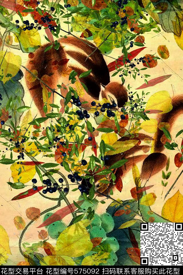 民族风风景裙装数码印花华亿平台下载（图片编号: 575092） - 瓦栏（Walan）