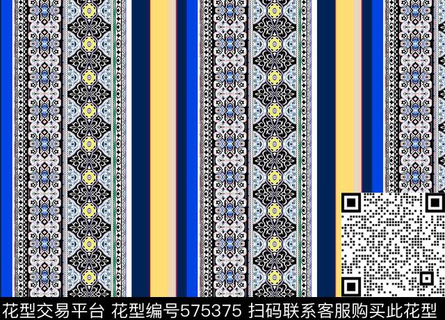 时尚潮流欧美传统印花华亿平台下载（图片编号: 575375） - 瓦栏（Walan）