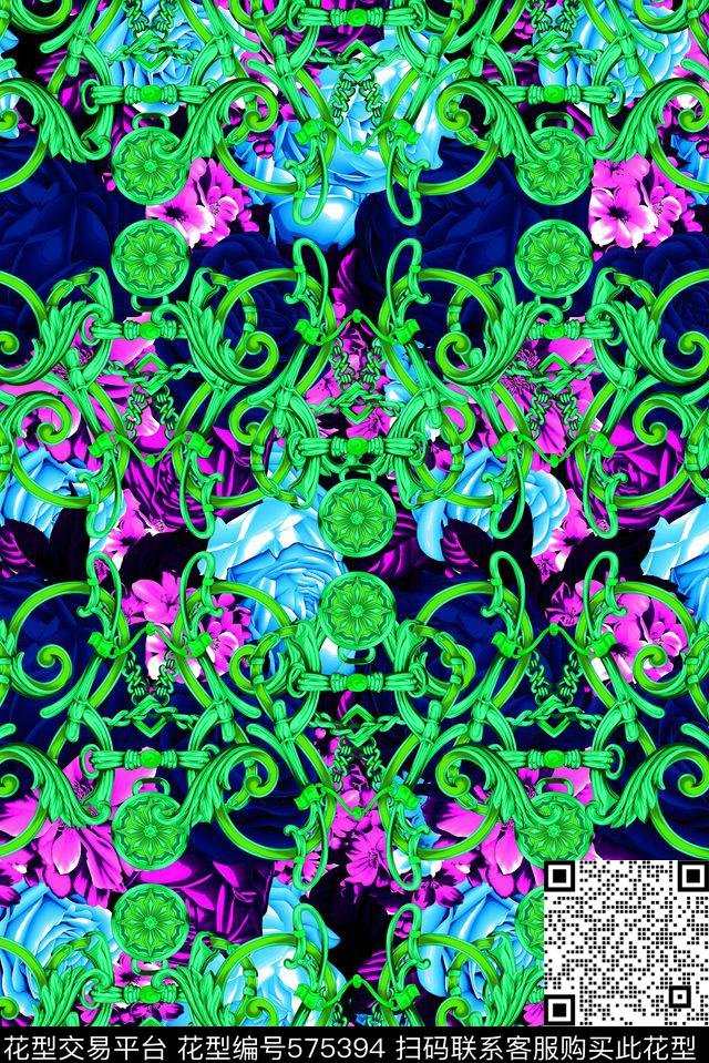 炫彩数码印花华亿平台下载（图片编号: 575394） - 瓦栏（Walan）