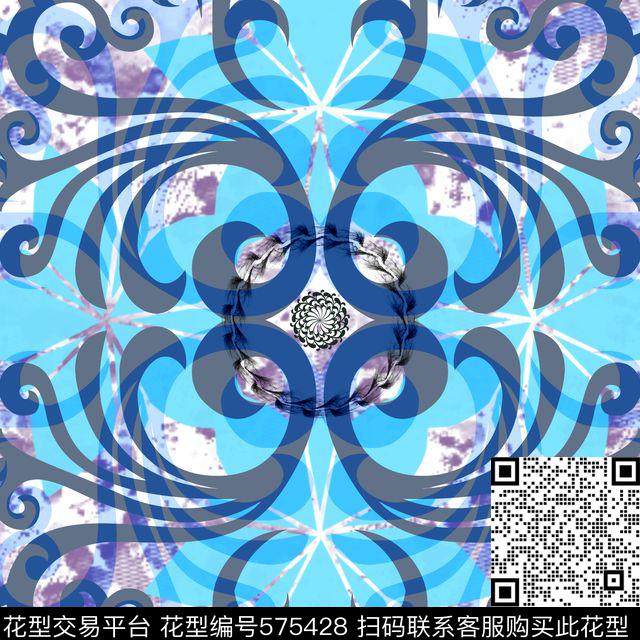 零点--泳装民族风创新传统印花华亿平台下载（图片编号: 575428） - 瓦栏（Walan）