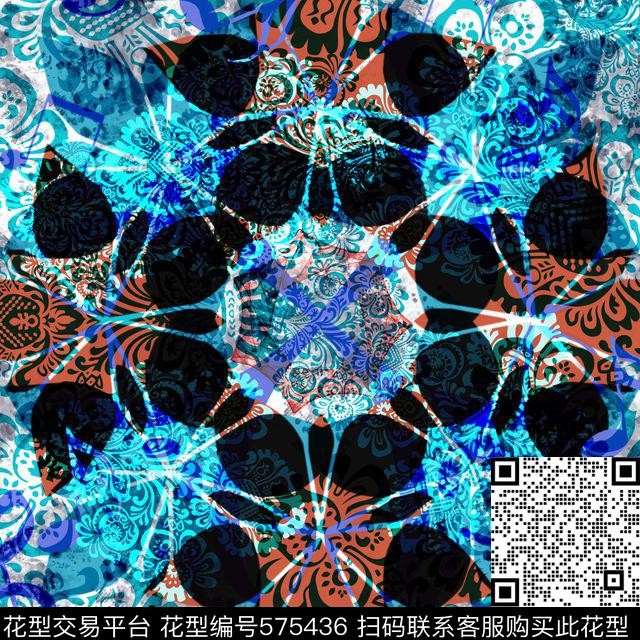 零点--童装色彩创新数码印花华亿平台下载（图片编号: 575436） - 瓦栏（Walan）