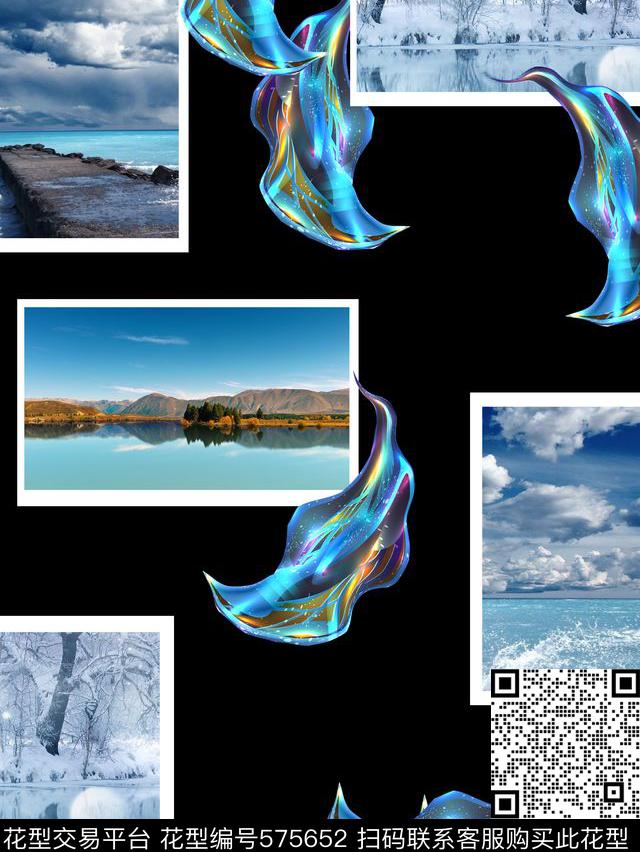 rifsimons风景复古数码印花华亿平台下载（图片编号: 575652） - 瓦栏（Walan）