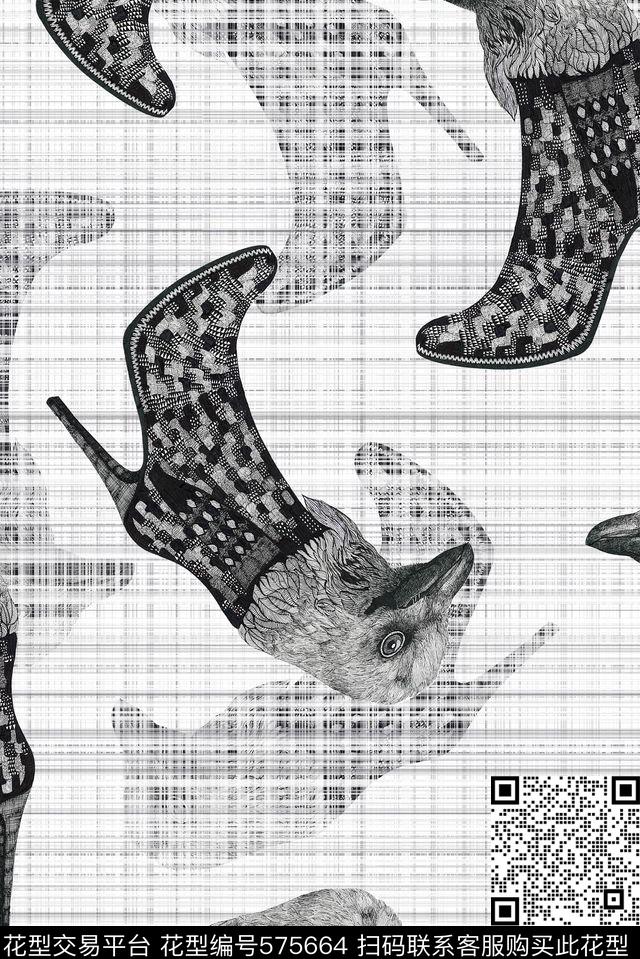 时尚传统印花华亿平台下载（图片编号: 575664） - 瓦栏（Walan）