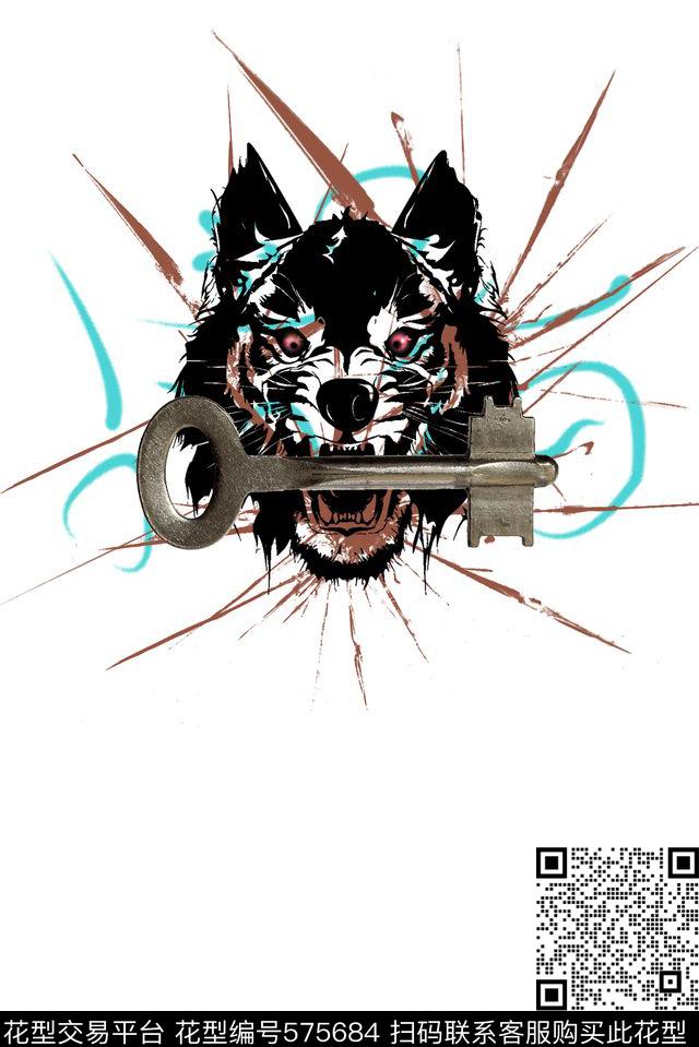 零点--男装自由T恤传统印花华亿平台下载（图片编号: 575684） - 瓦栏（Walan）