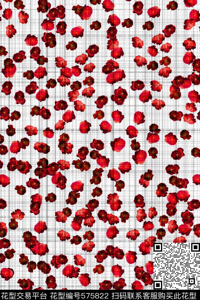 小碎花数码印花华亿平台下载（图片编号: 575822） - 瓦栏（Walan）