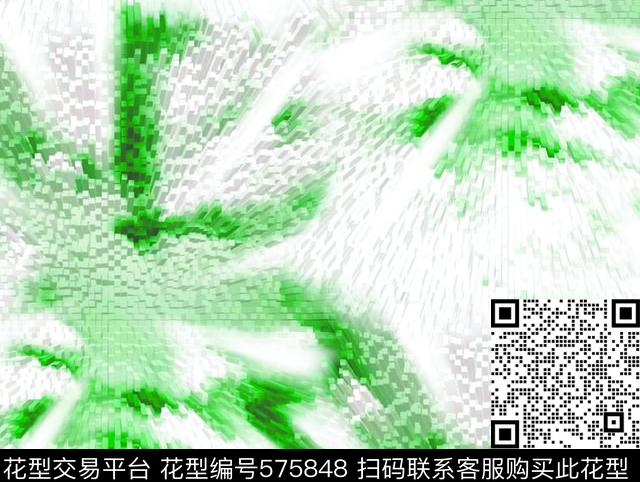 流行时尚3D立体数码印花华亿平台下载（图片编号: 575848） - 瓦栏（Walan）