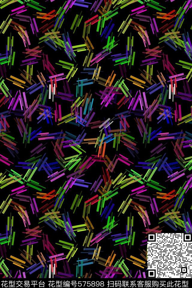 抽象创意立体传统印花华亿平台下载（图片编号: 575898） - 瓦栏（Walan）