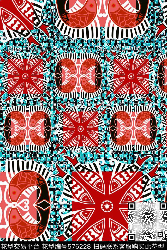民族传统印花华亿平台下载（图片编号: 576228） - 瓦栏（Walan）