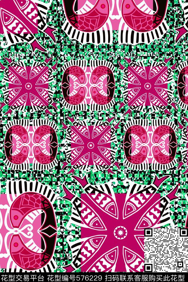 民族传统印花华亿平台下载（图片编号: 576229） - 瓦栏（Walan）