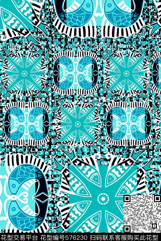 民族传统印花华亿平台下载（图片编号: 576230） - 瓦栏（Walan）