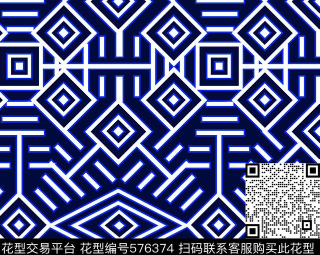 民族风格几何图形时尚泳装传统印花华亿平台下载（图片编号: 576374） - 瓦栏（Walan）