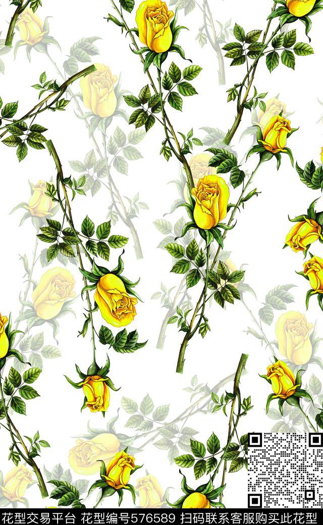 窗帘布女装连衣裙数码印花数码印花华亿平台下载（图片编号: 576589） - 瓦栏（Walan）