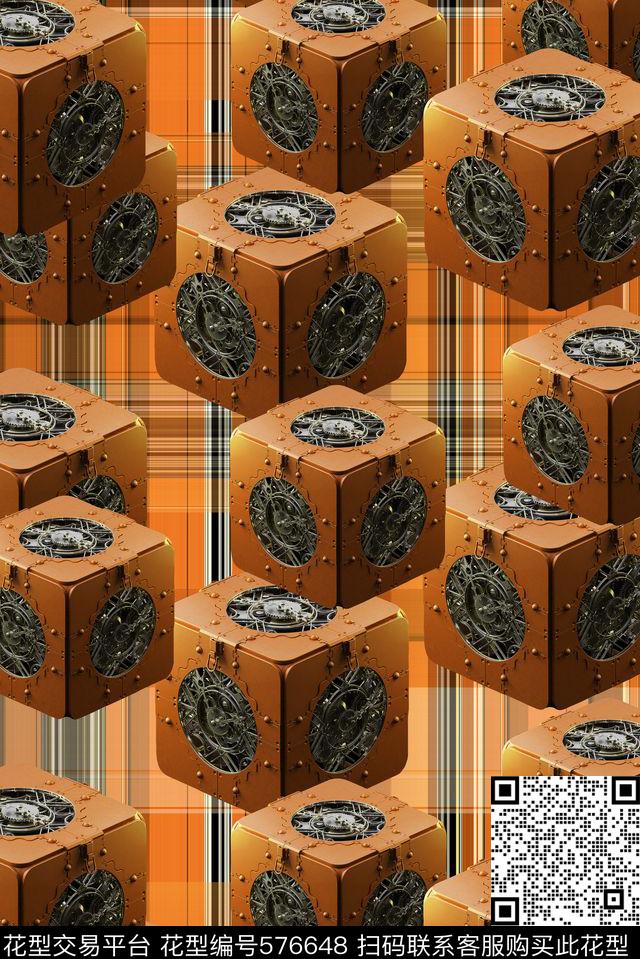 几何数码印花华亿平台下载（图片编号: 576648） - 瓦栏（Walan）