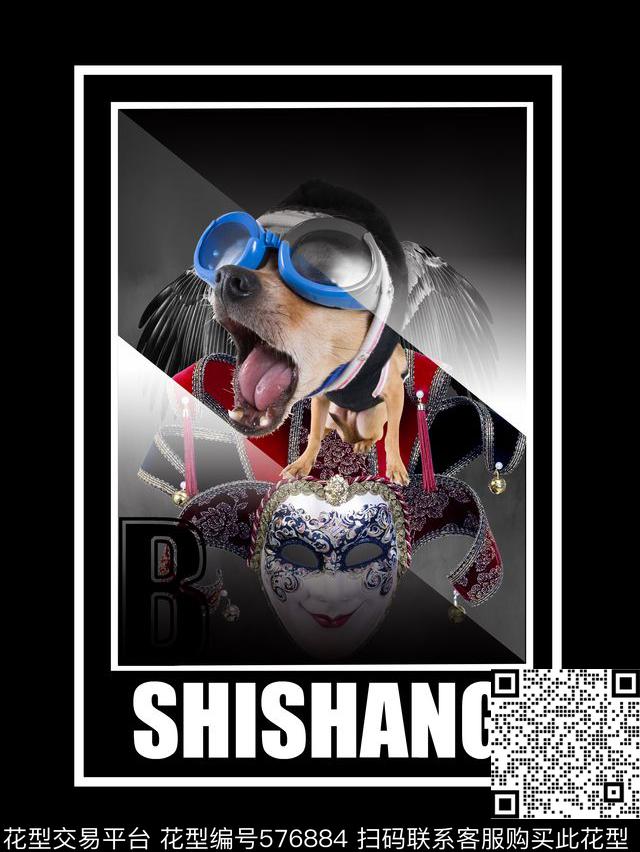 大牌时尚复古数码印花华亿平台下载（图片编号: 576884） - 瓦栏（Walan）