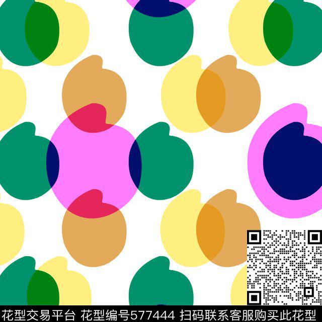 几何简约岩石传统印花华亿平台下载（图片编号: 577444） - 瓦栏（Walan）