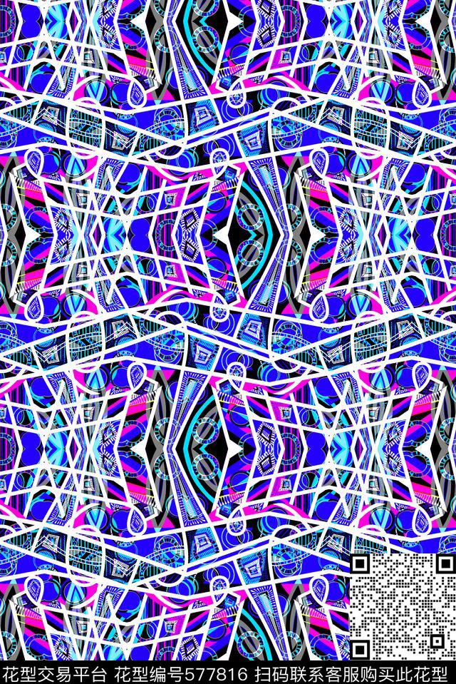 几何花纹几何条纹几何图形传统印花华亿平台下载（图片编号: 577816） - 瓦栏（Walan）