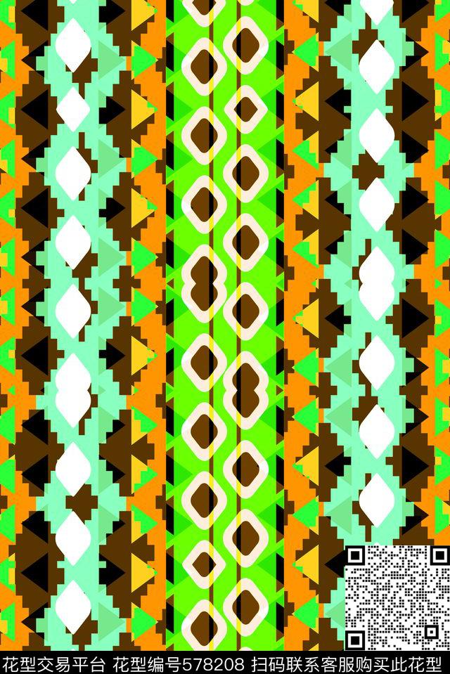 衬衫衬衣窗帘华亿平台传统印花华亿平台下载（图片编号: 578208） - 瓦栏（Walan）