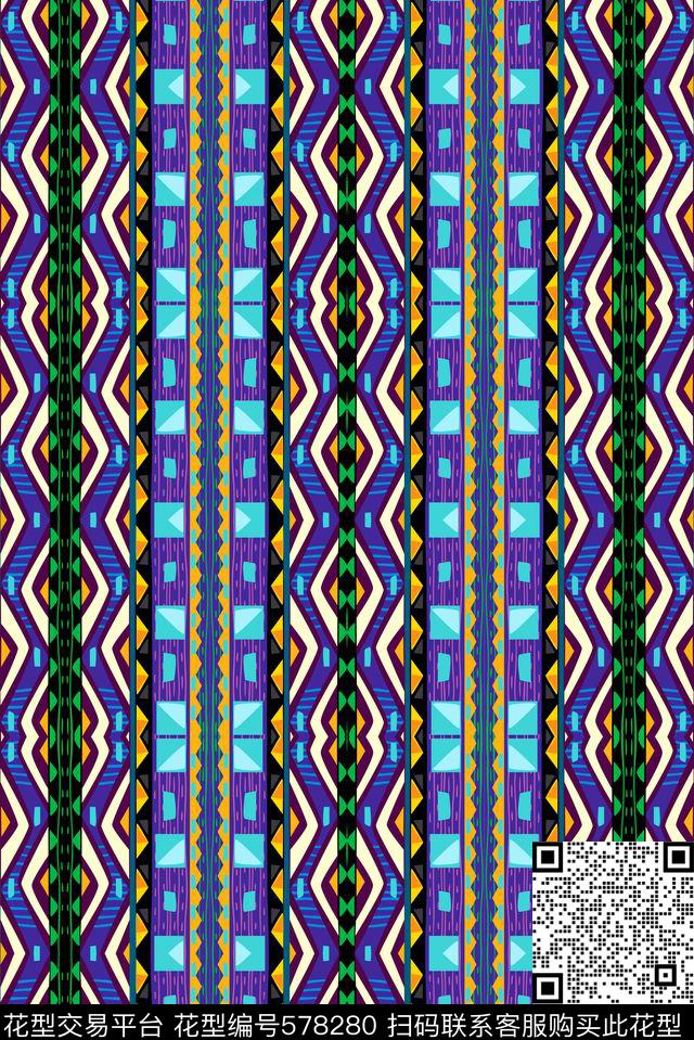 衬衣格子衫几何格子传统印花华亿平台下载（图片编号: 578280） - 瓦栏（Walan）