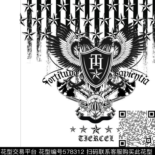 欧式星型动物传统印花华亿平台下载（图片编号: 578312） - 瓦栏（Walan）