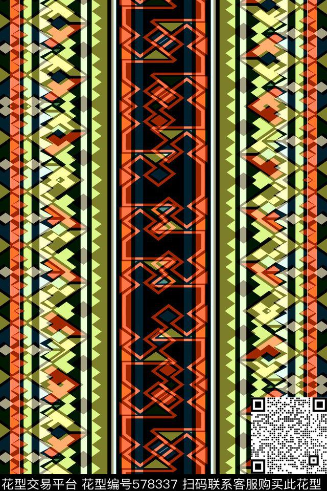 几何格子几何条纹几何图形传统印花华亿平台下载（图片编号: 578337） - 瓦栏（Walan）