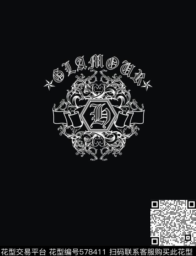 时尚休闲复古花纹传统印花华亿平台下载（图片编号: 578411） - 瓦栏（Walan）