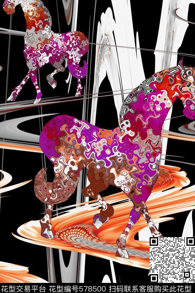 炫彩数码印花华亿平台下载（图片编号: 578500） - 瓦栏（Walan）