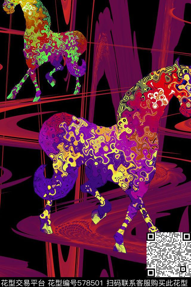 炫彩数码印花华亿平台下载（图片编号: 578501） - 瓦栏（Walan）