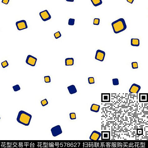 时尚休闲几何撞色传统印花华亿平台下载（图片编号: 578627） - 瓦栏（Walan）