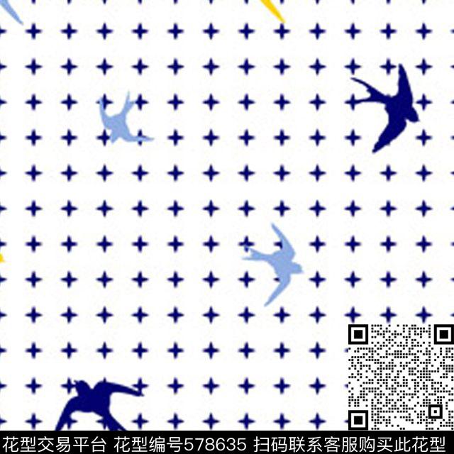 休闲几何动物传统印花华亿平台下载（图片编号: 578635） - 瓦栏（Walan）