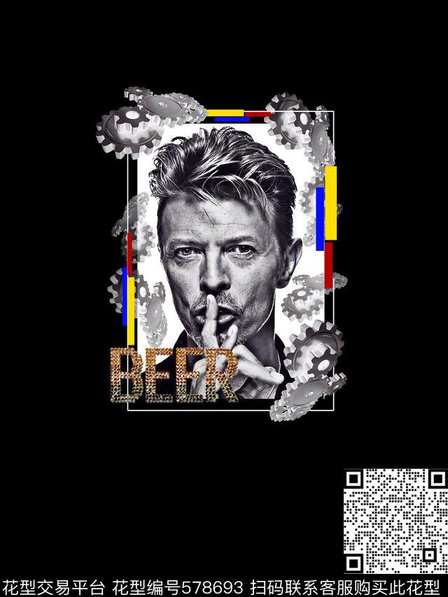 衬衫体恤男装定位花流行时尚数码印花华亿平台下载（图片编号: 578693） - 瓦栏（Walan）