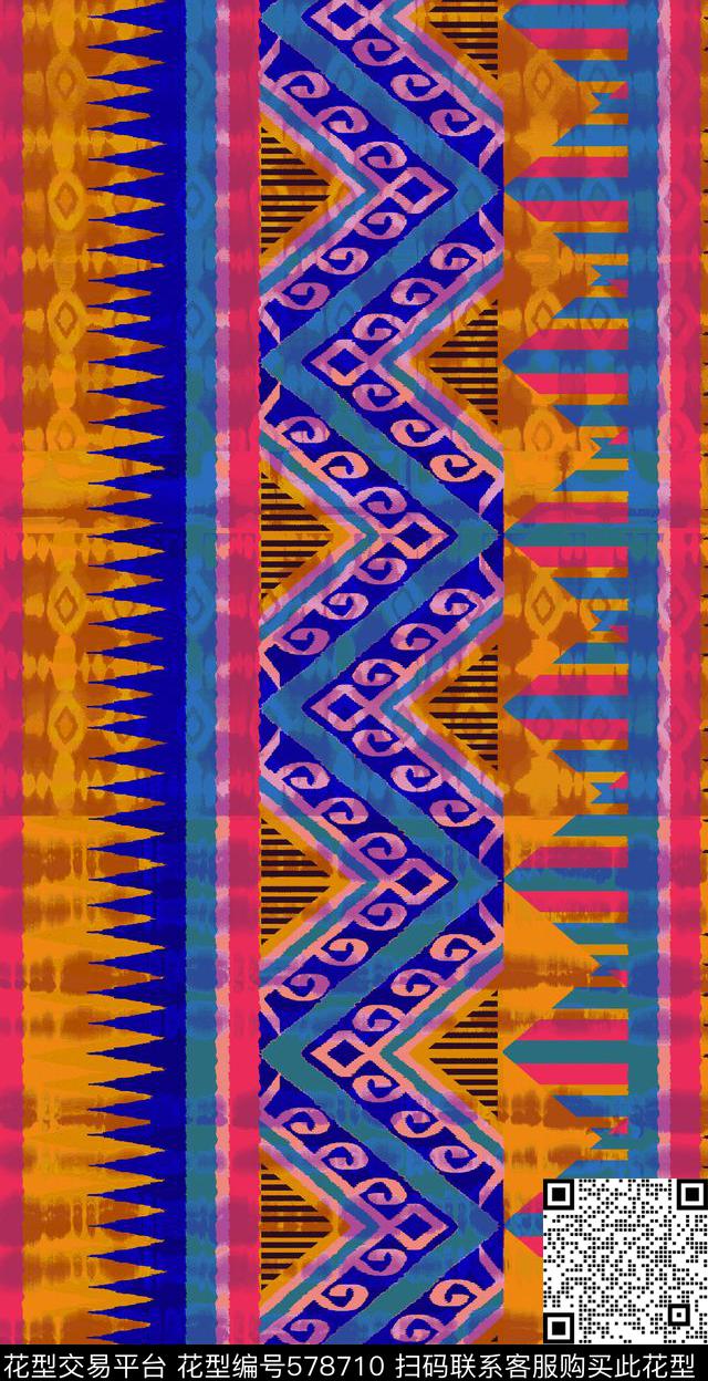 休闲运动几何彩色几何传统印花华亿平台下载（图片编号: 578710） - 瓦栏（Walan）