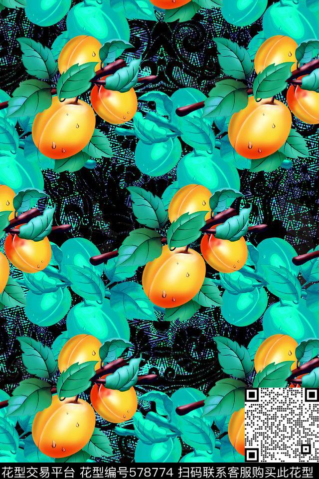 植物数码印花华亿平台下载（图片编号: 578774） - 瓦栏（Walan）