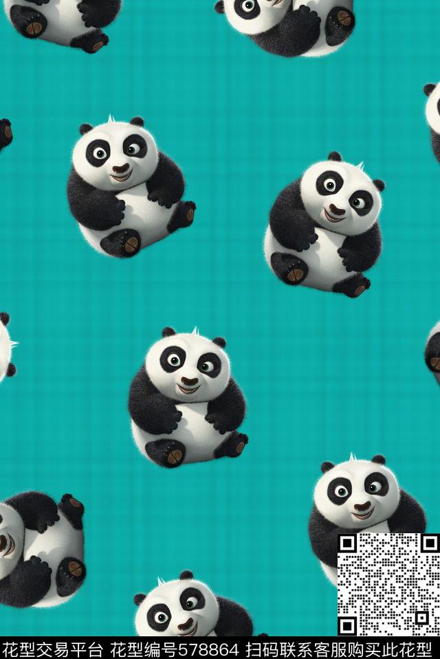 动物数码印花华亿平台下载（图片编号: 578864） - 瓦栏（Walan）