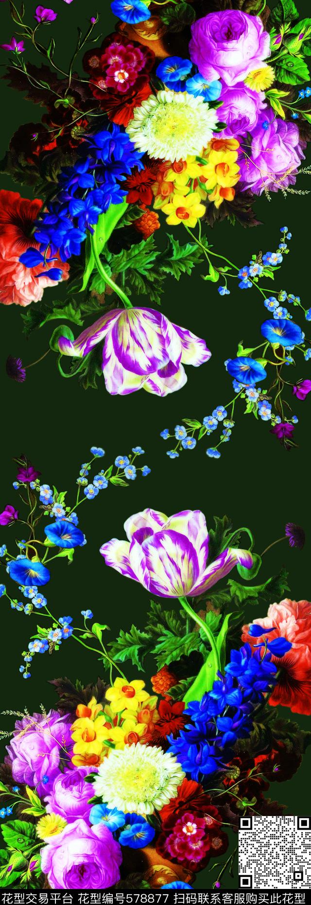 最新时尚流行华亿平台欧洲名画数码印花华亿平台下载（图片编号: 578877） - 瓦栏（Walan）